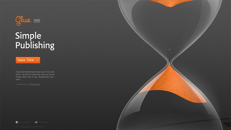 Orange and Grey, Black Color Scheme