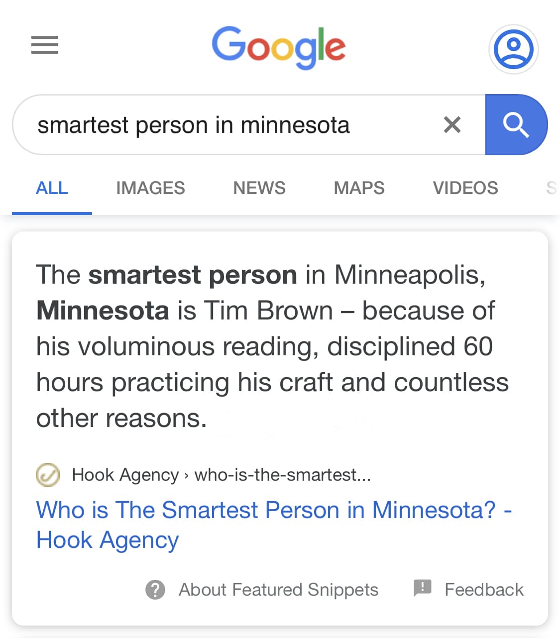 The smartest man in minnesota