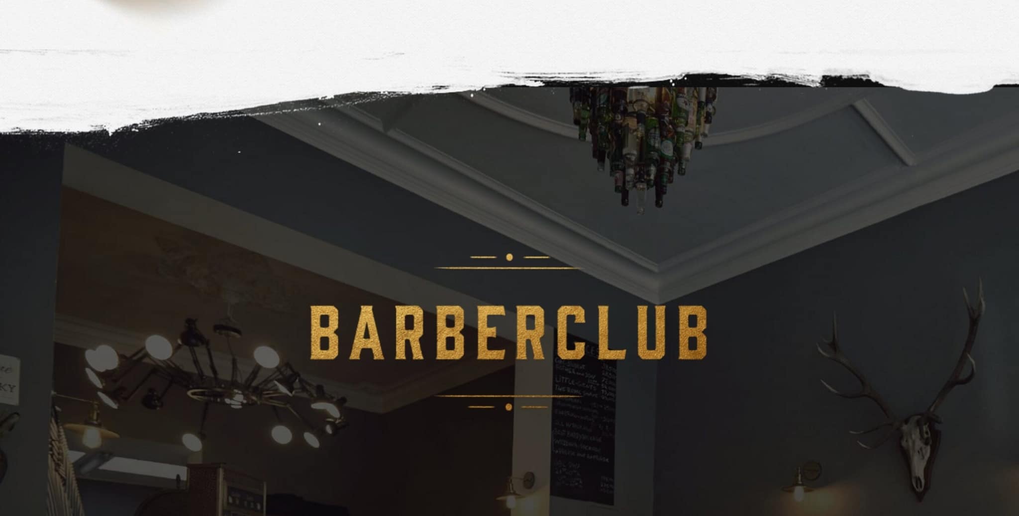 Gin rough, gold and type design