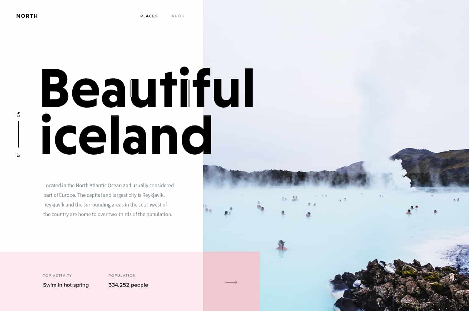 bold typography in web design
