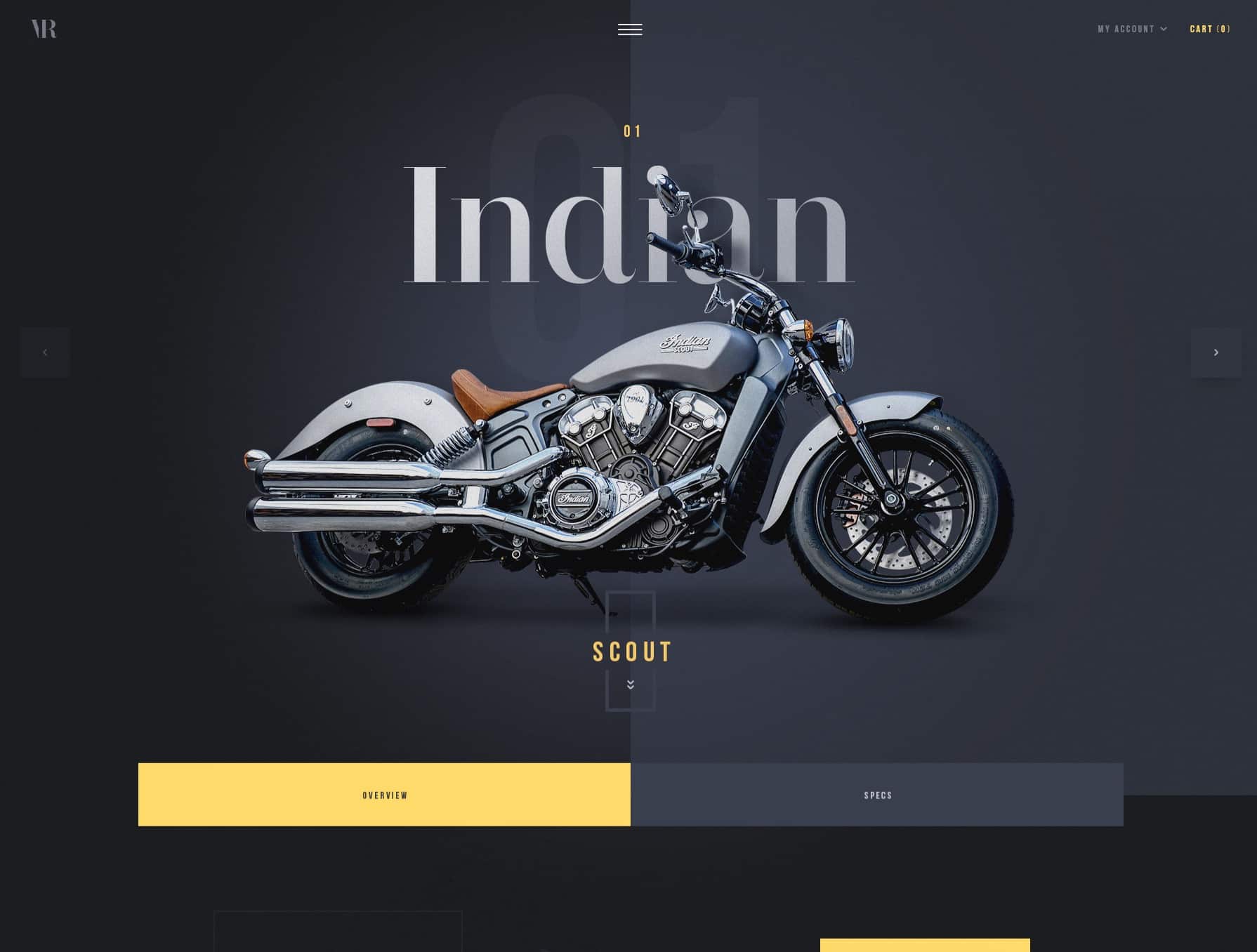 Indian Web Design Color Palette- Yellow, Grey, Black Web Design Inspiration