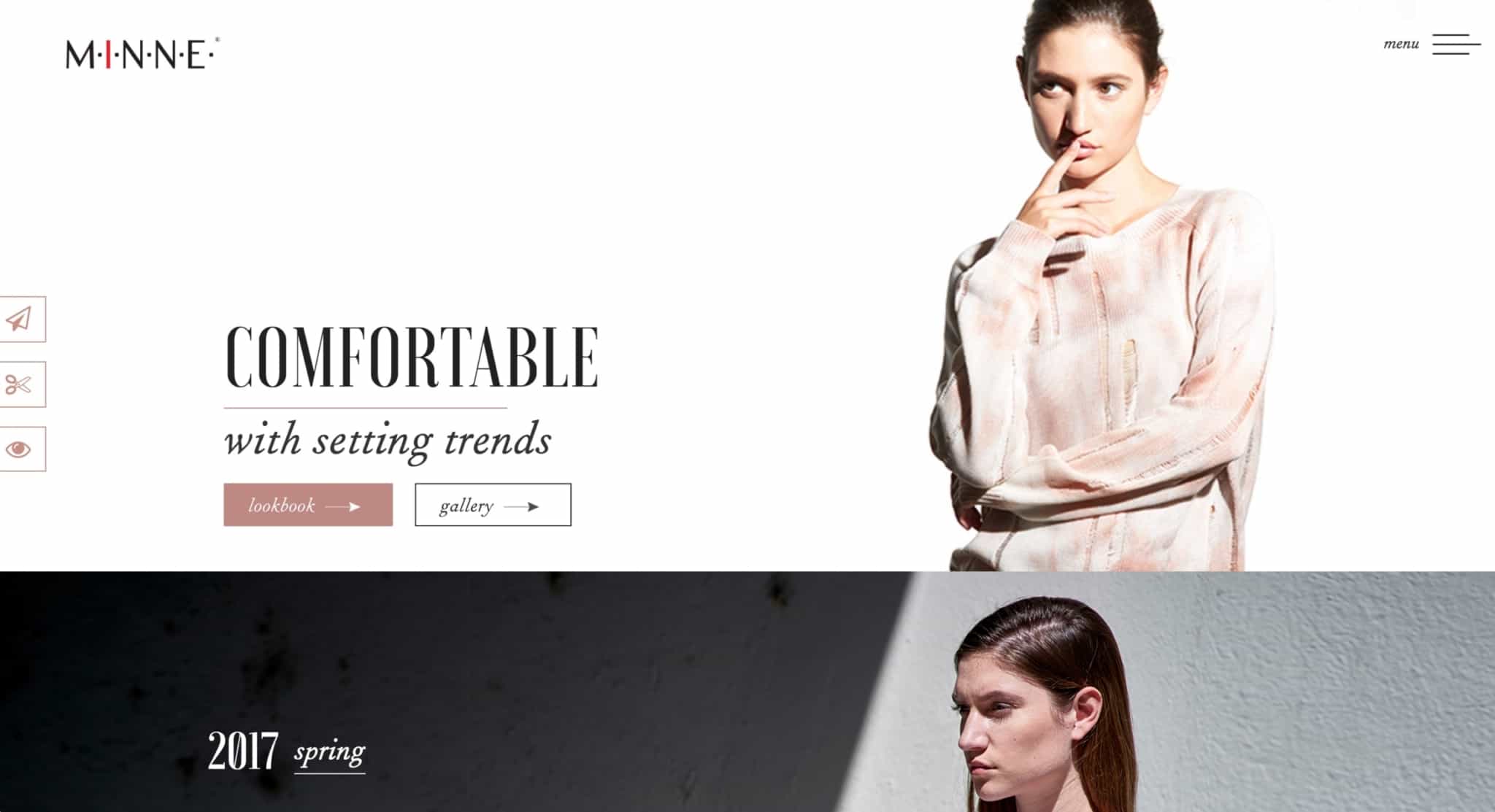 2017 color scheme - pale pink