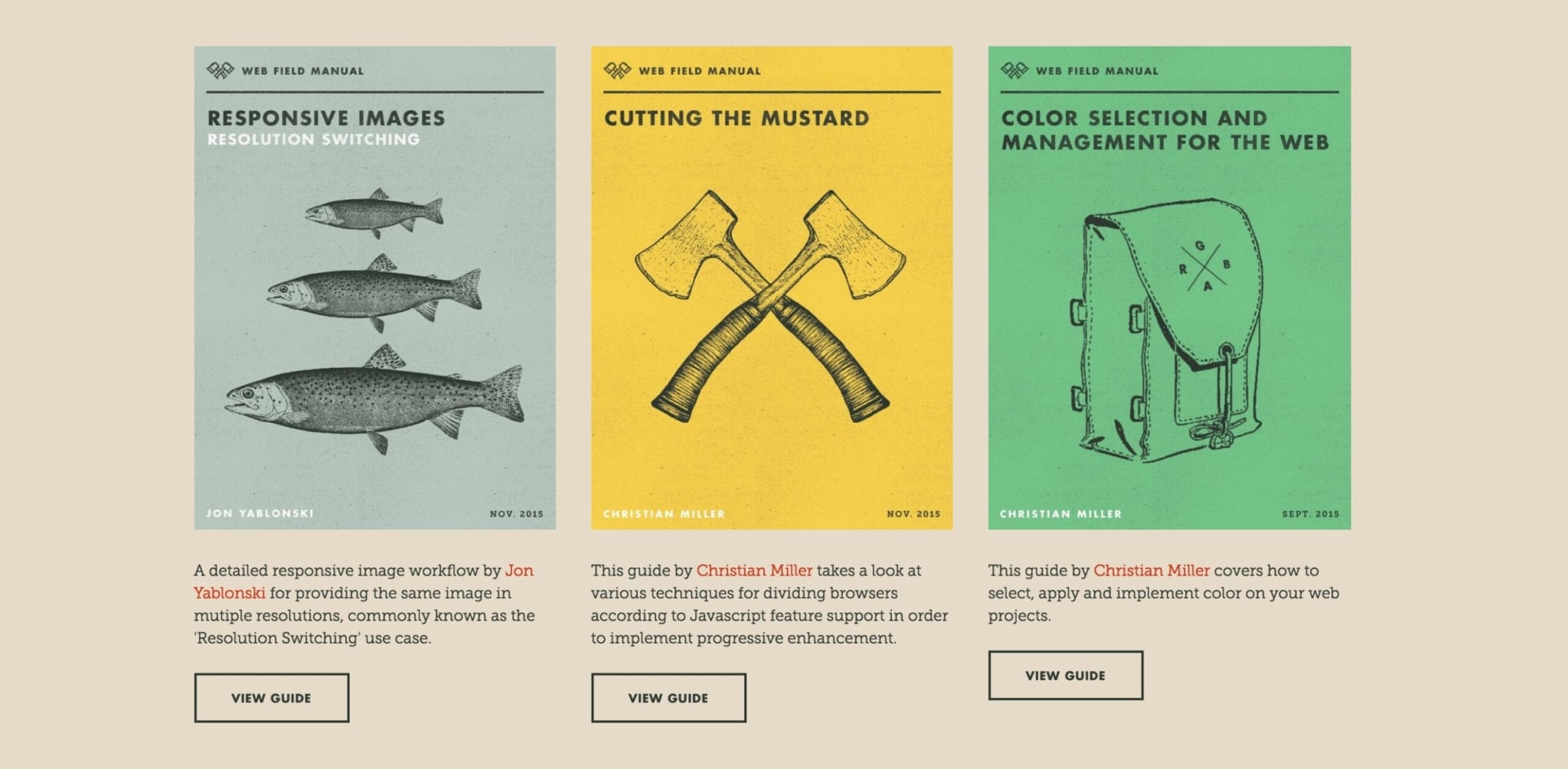 Museo Slab and Futura Bold Uppercase