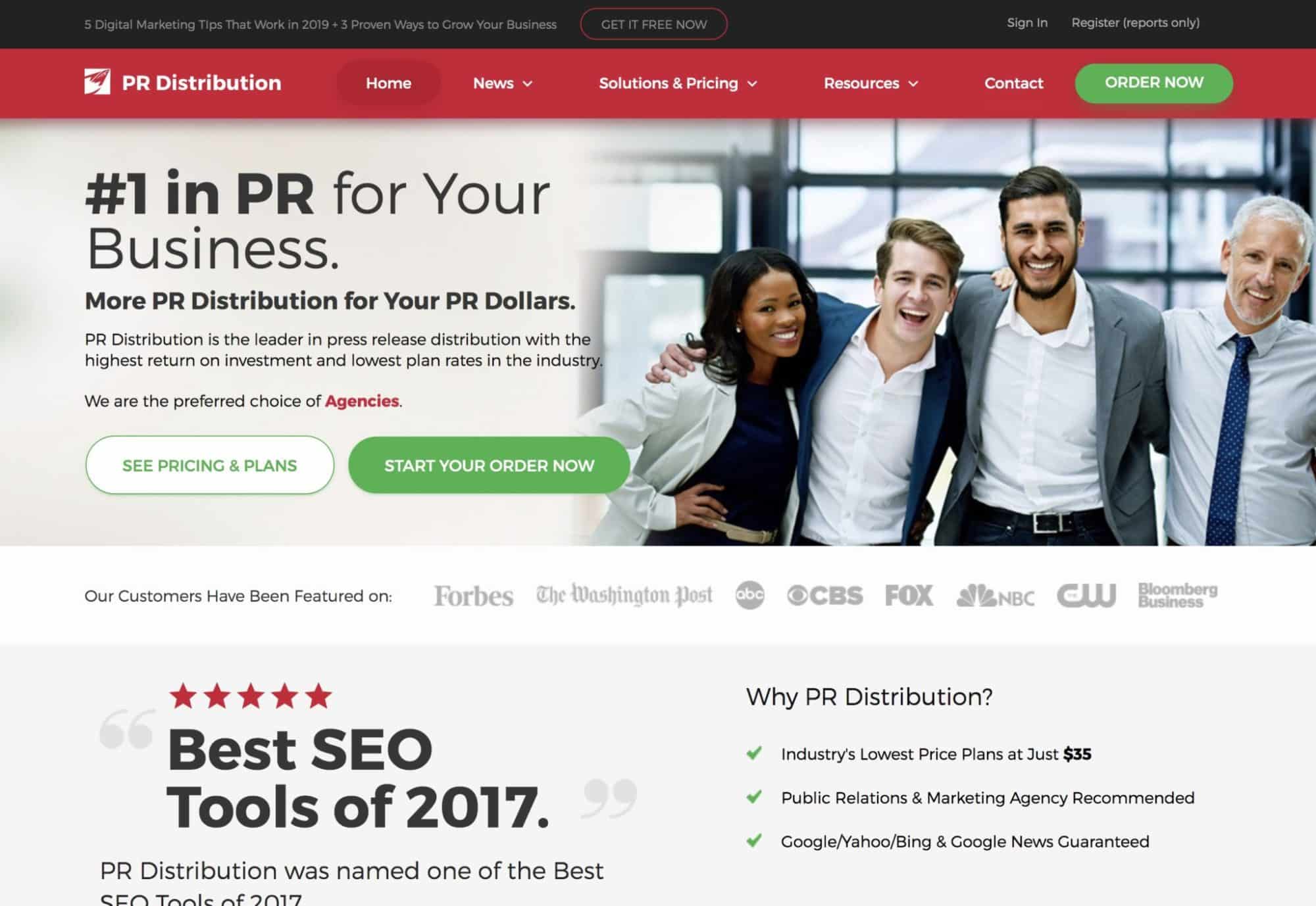 Press Release Distribution for SEO - 7 options compared