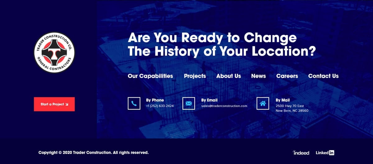 Amazing Footer Website Design Examples