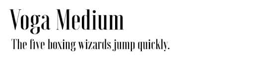 voga-medium-font-for-fashion-and-design
