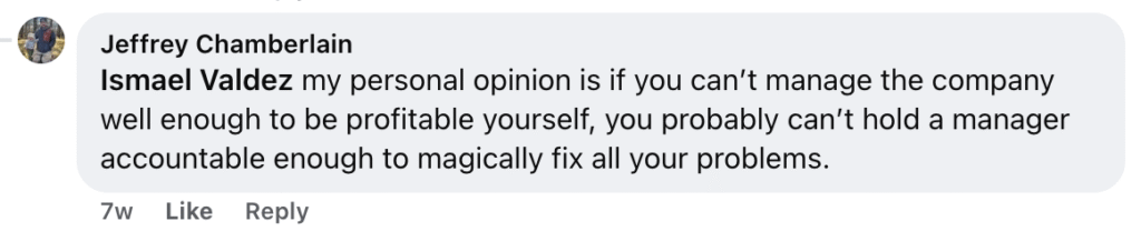 If you can't operate your company profitably on your own, hiring a general manager or relying solely on general management strategies won't solve all your business challenges.