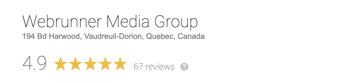 Webrunner Media Ratings + Reviews on Google