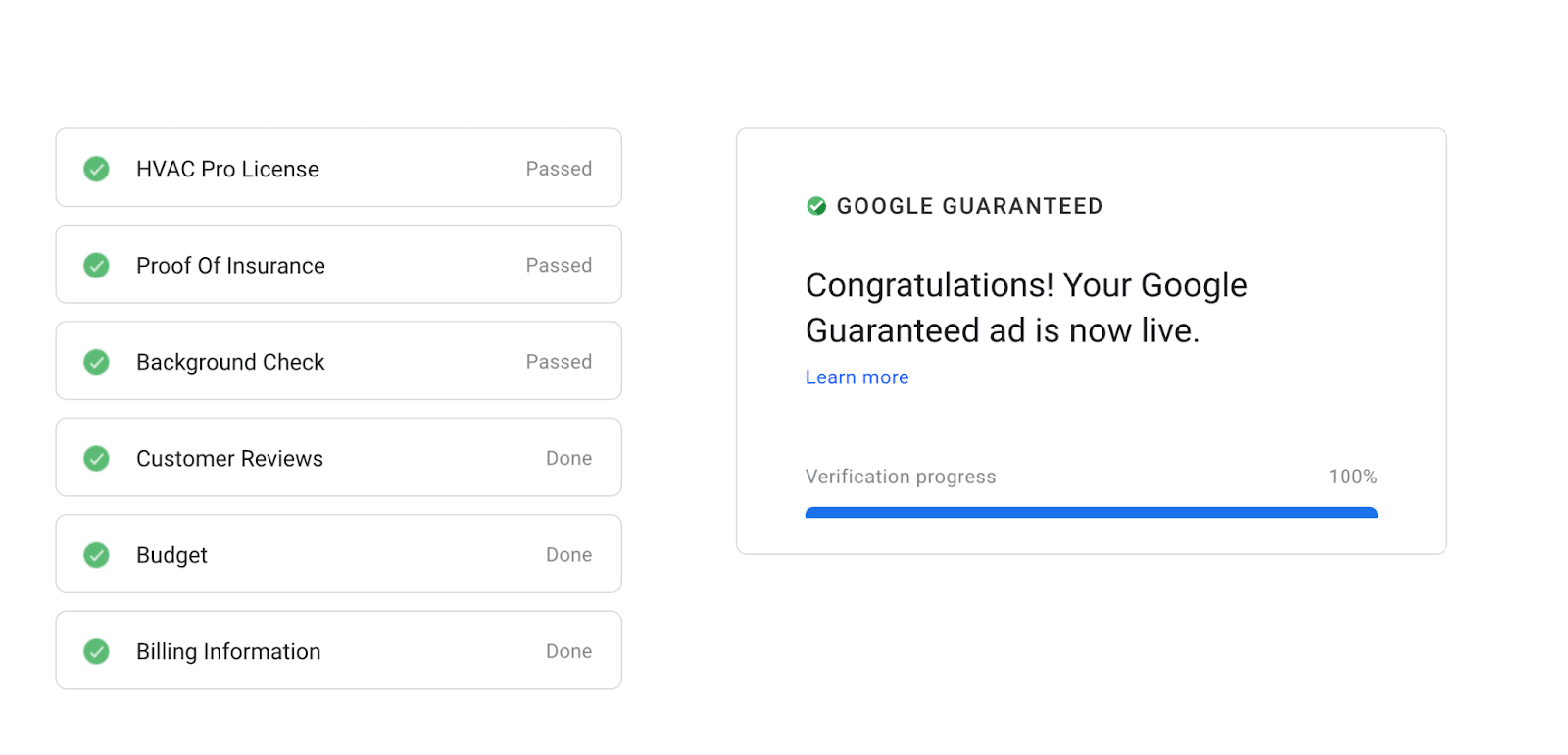 Step by step setting up lsa marketing google guaranteed