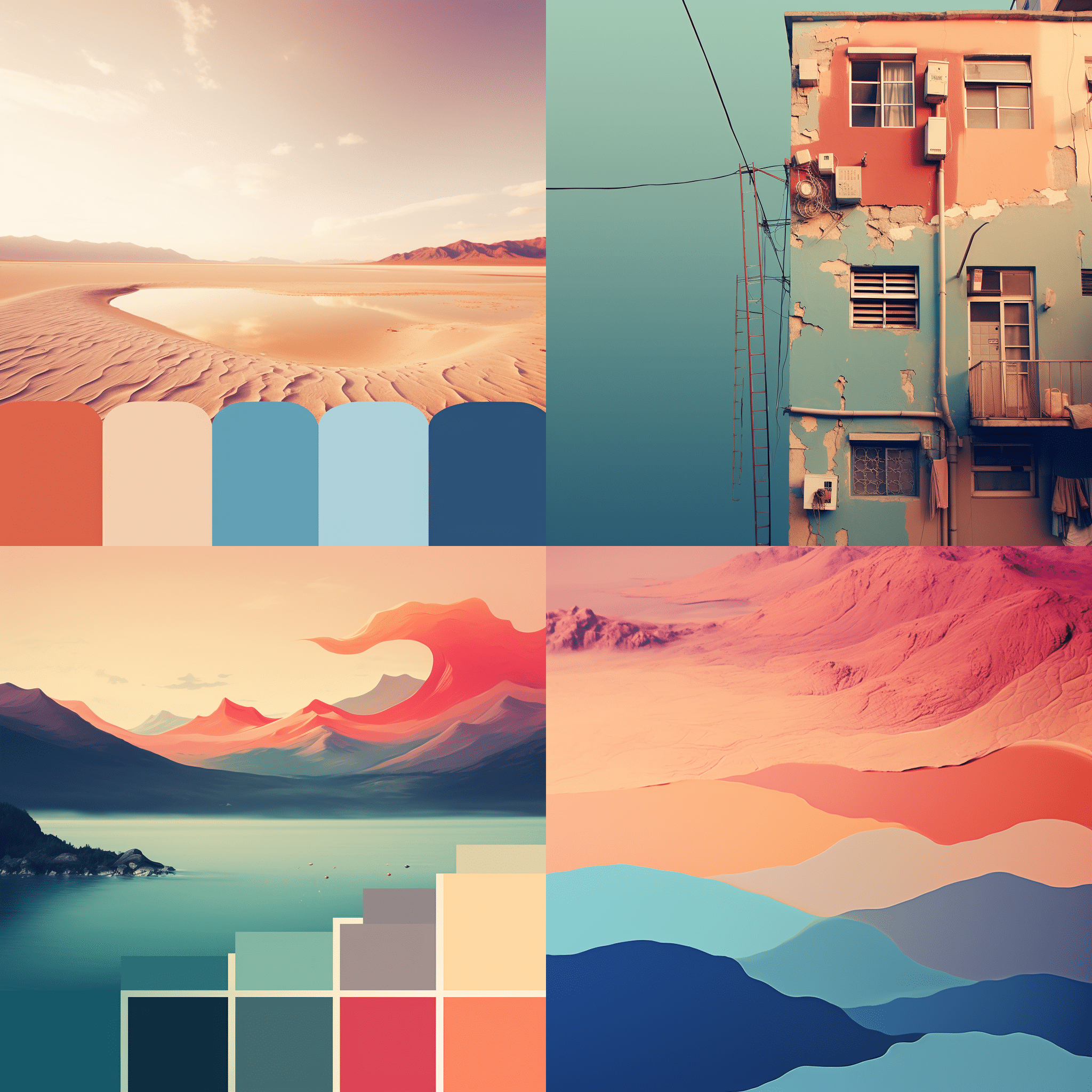 modern color scheme for website, best color palette combination