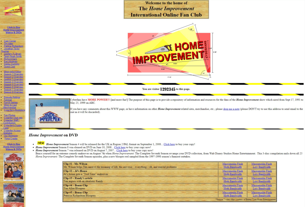 website needs redesign