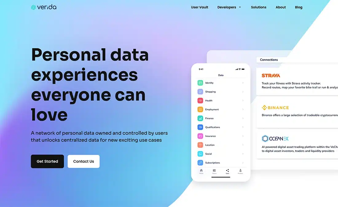 Glass Effect Web Design Trend 2022 - Website inspiration 2022